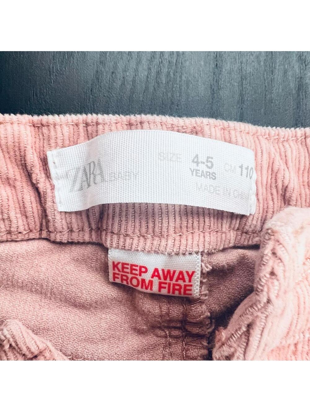 Zara Pink Casual Bottoms Soft Cotton Comfort - Picture 4 of 7